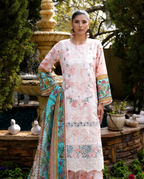 Royal Velvet Embroidered 3-Piece Suit